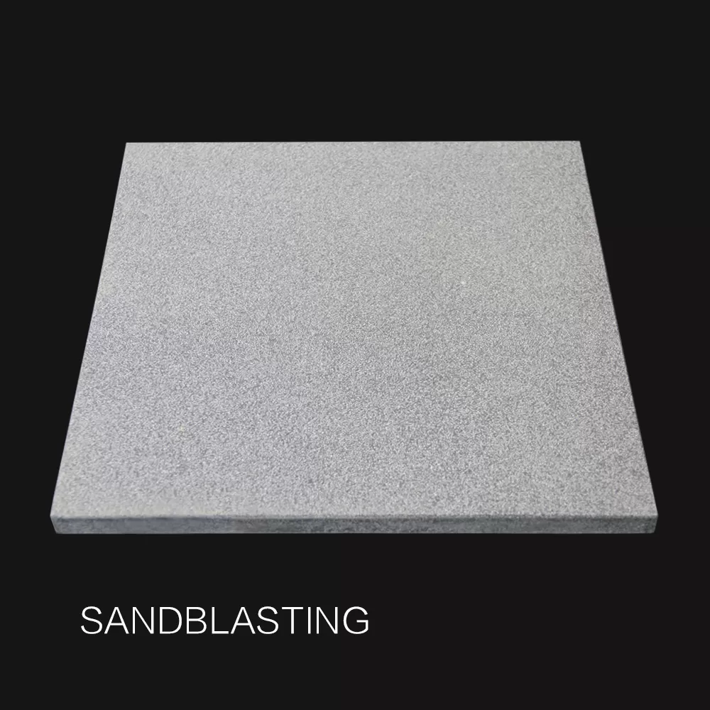 GRC sandblasting panels