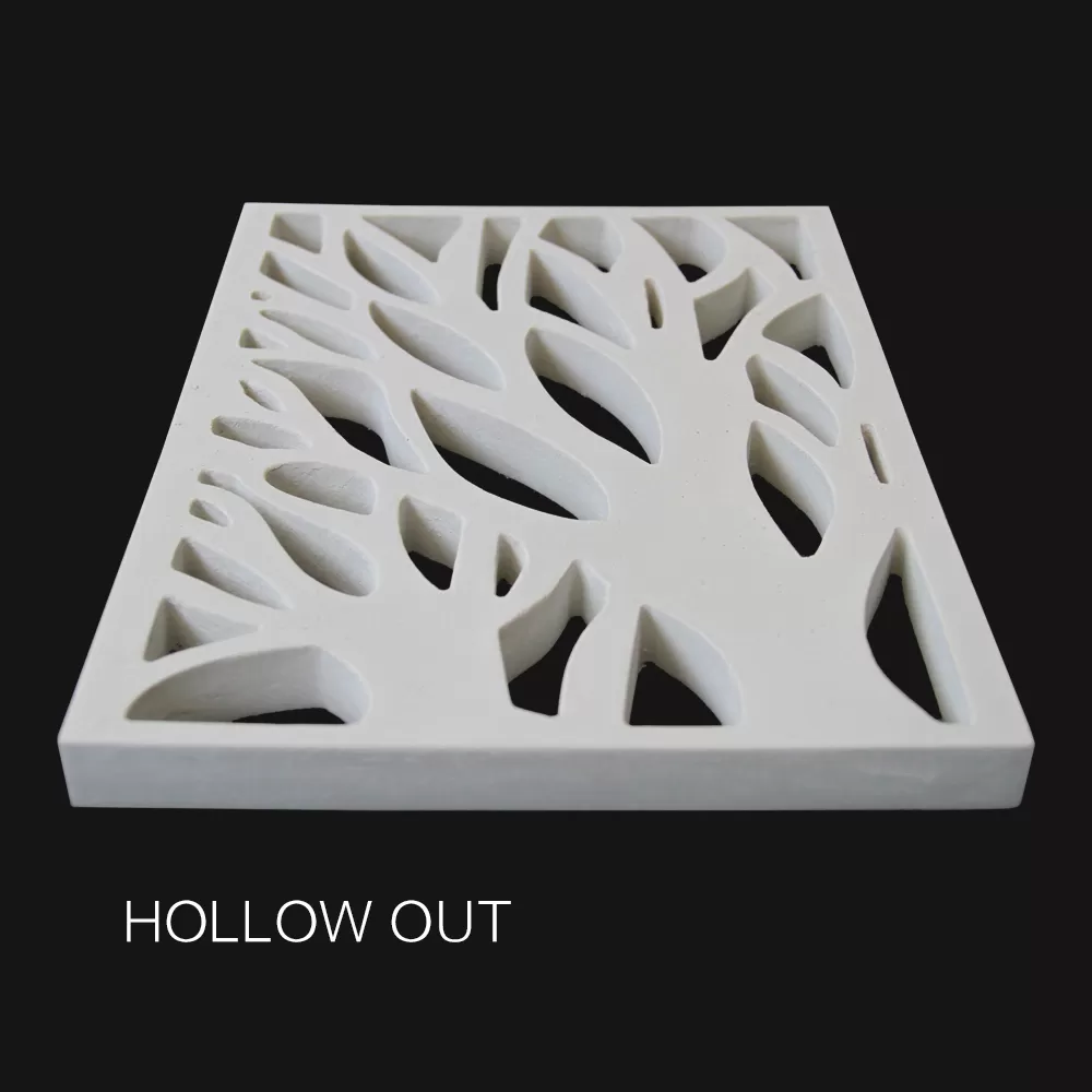 GRC hollow panels