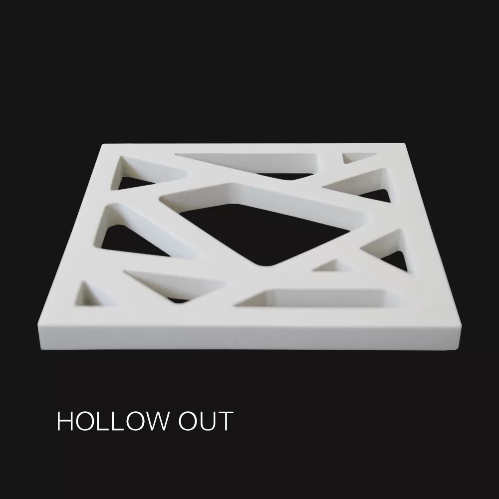 GRC hollow panels