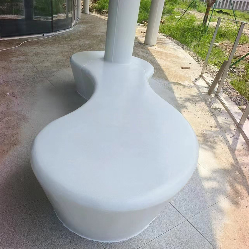 UHPC Landscape Benches & Art Pieces